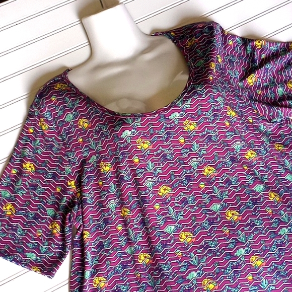 LLR Printed Perfect T Top-#0213 - Picture 1 of 14